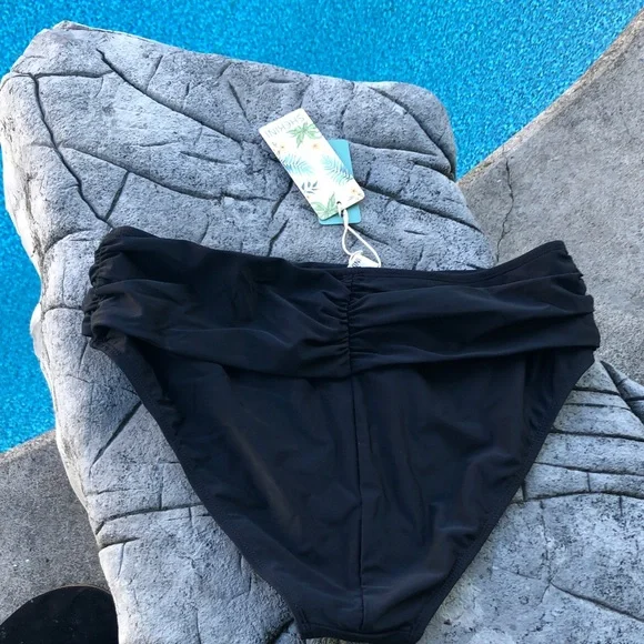 Shekini(L) Black Women's Swim Bottom - Picture 7 of 7